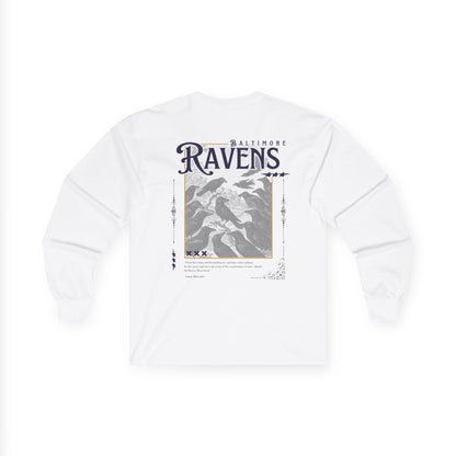 "Nevermore" Long Sleeve Tee