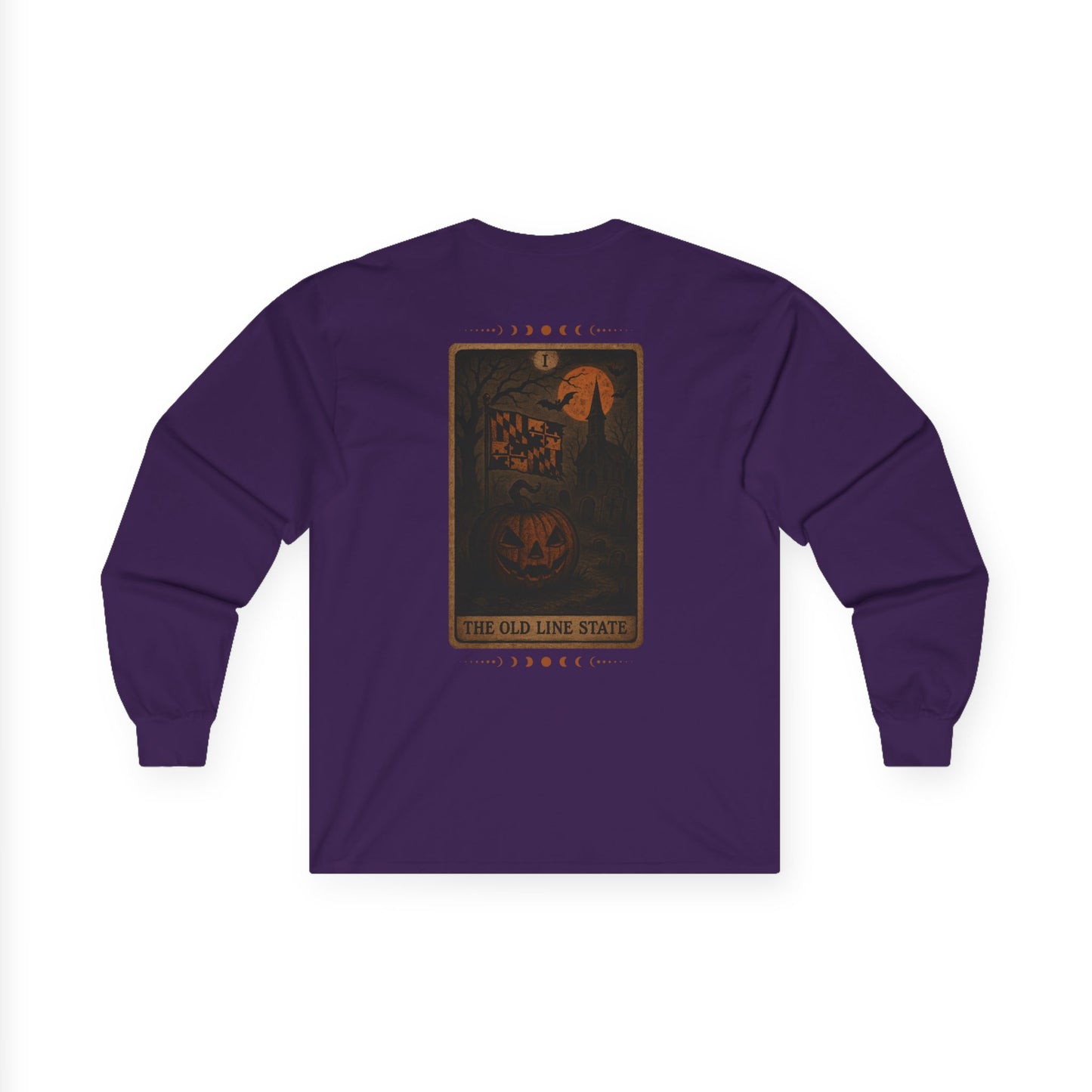 Spooky Maryland Tarot Long Sleeve