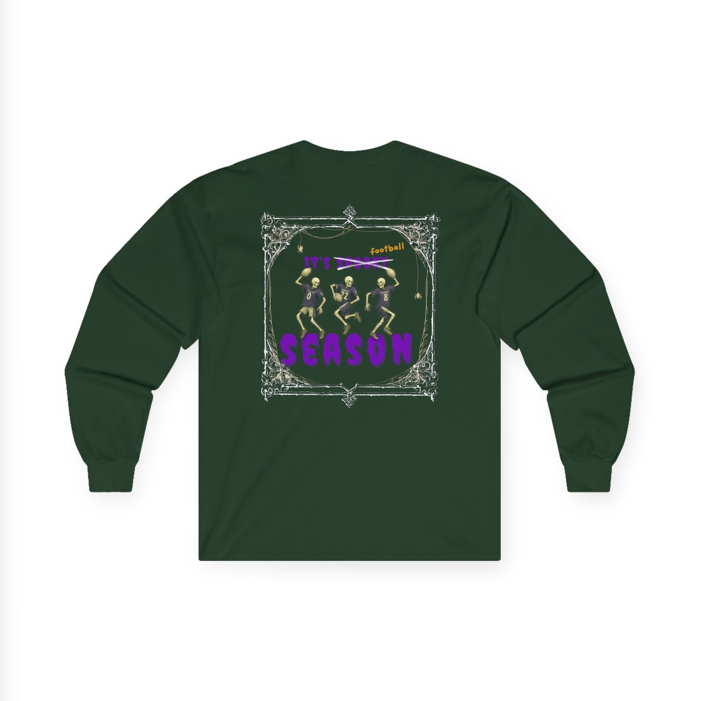 Spooky Football Season Long Sleeve