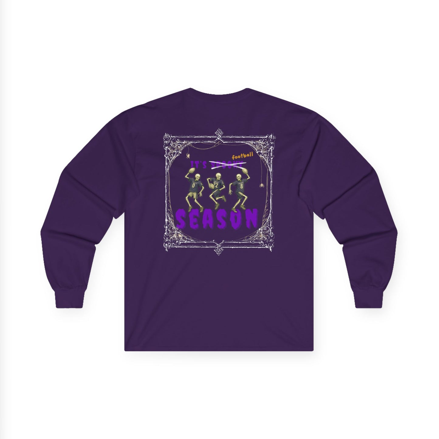Spooky Football Season Long Sleeve