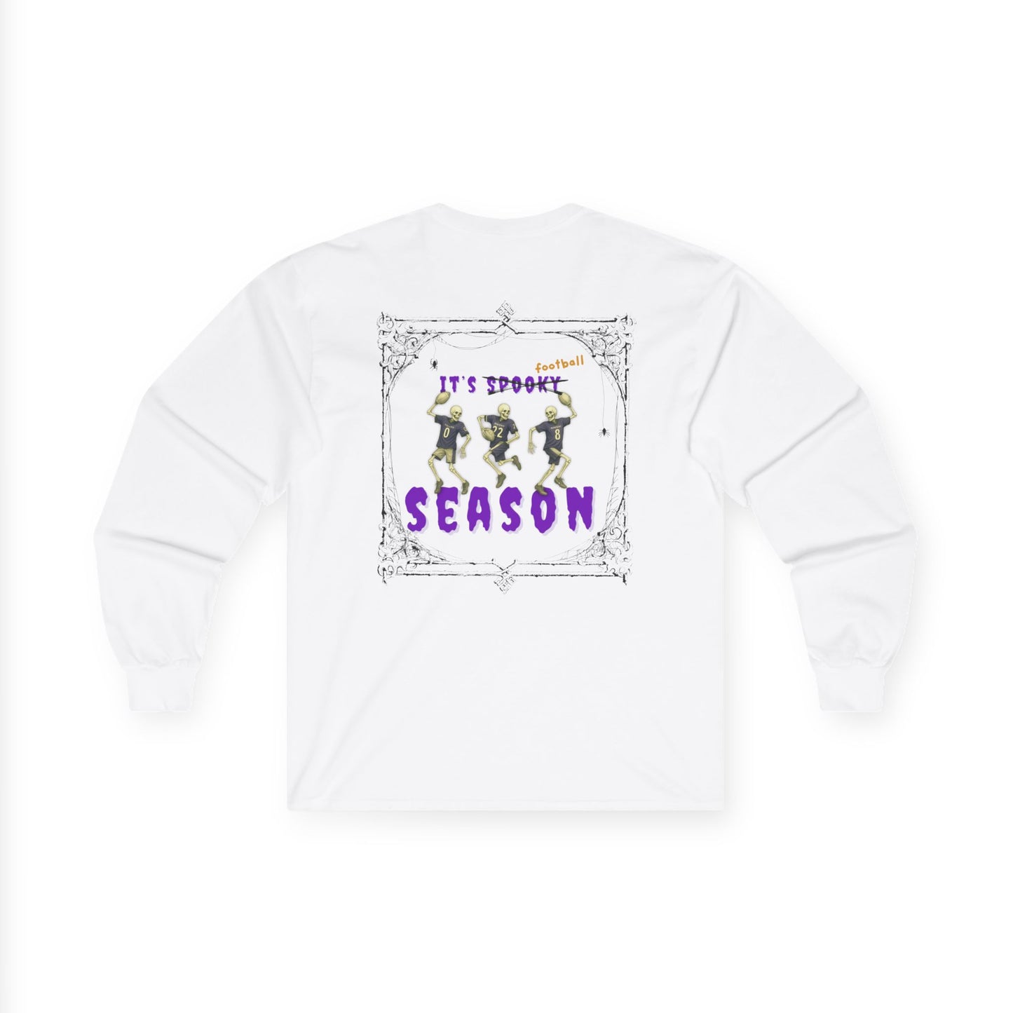 Spooky Football Season Long Sleeve