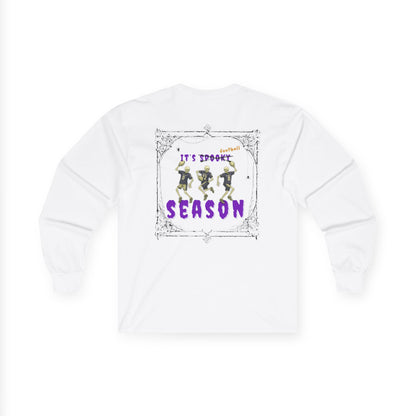 Spooky Football Season Long Sleeve