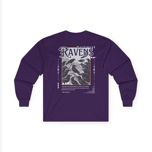 "Nevermore" Long Sleeve Tee
