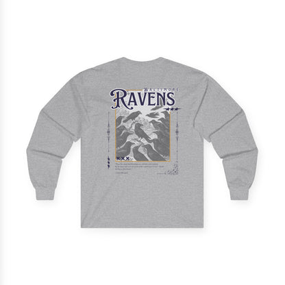 "Nevermore" Long Sleeve Tee